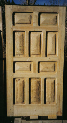 Custom Doors - 10 Panel Pine Door