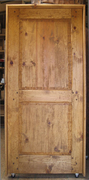 Two Panel Pine Door
