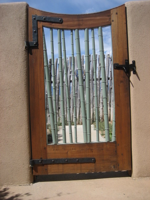 Custom Gates - Bamboo