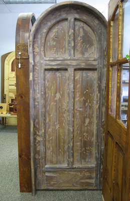 Interior Doors - SOLD Garcia Round Top Cross Door